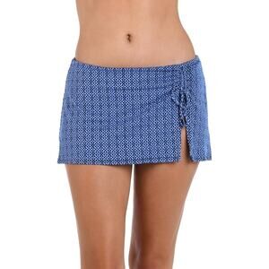 New La Blanca Womens Size 8 Charmed Coast Skirted Hipster Bikini Bottoms